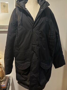 Timberland black Hooded insulated waterproof Parka